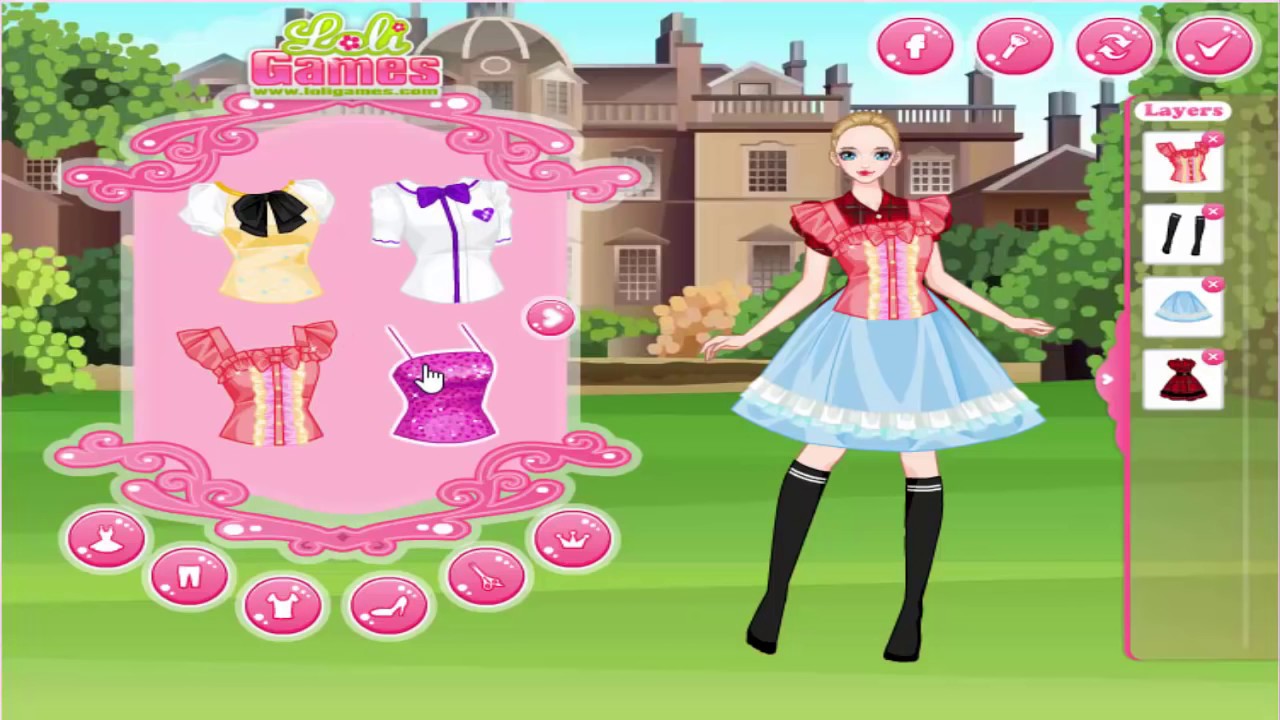 Disney Princess Game School Lolita Ariel Bridesmaid YouTube