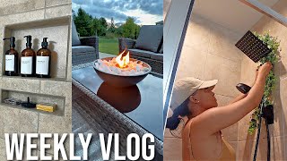 WEEKLY VLOG: HOUSE TOUR, UNPACKING FURNITURE, HOME PROJECTS &amp; MORE!