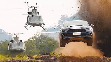 Satisfya - I am a Rider   Imran Khan   Car Chase Scene   Fast & Furious   Gaddi Lamborghini