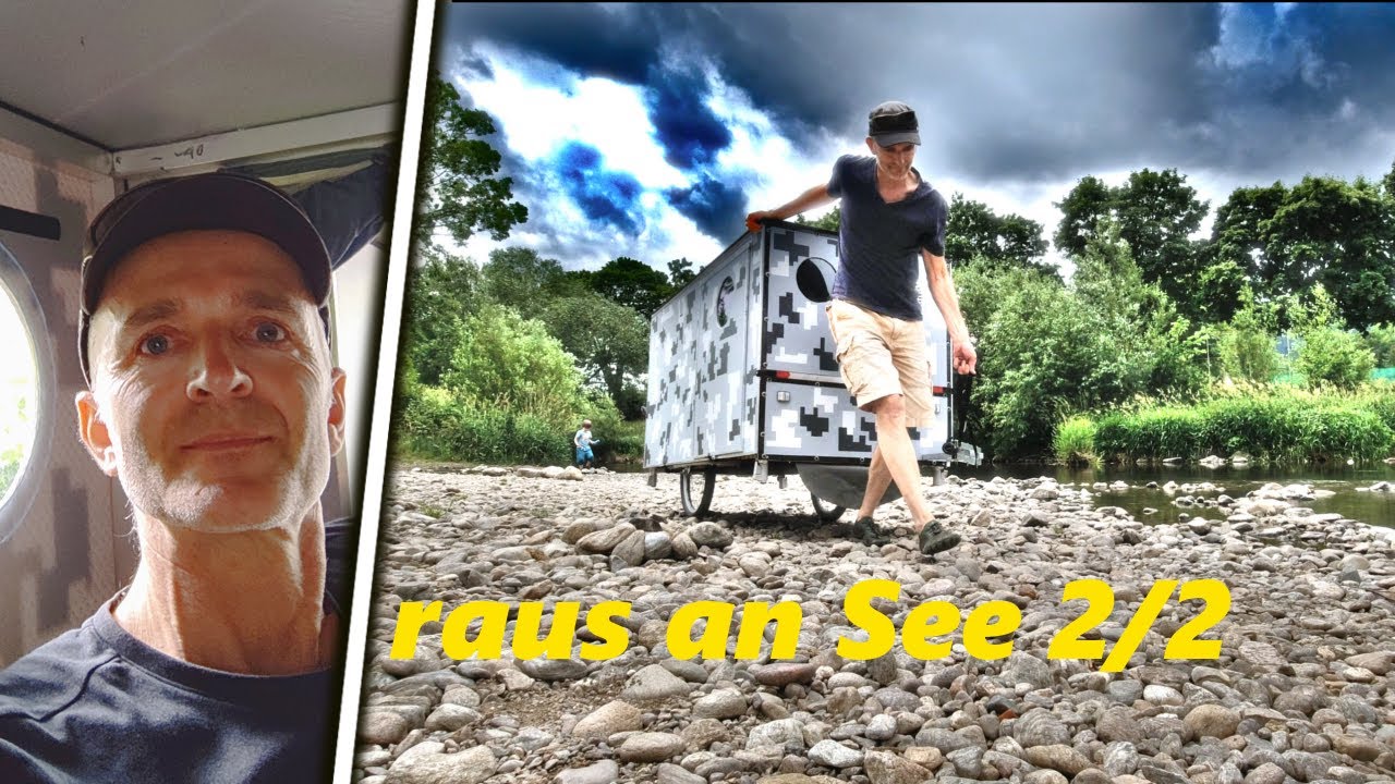 Raus an See [2/2] camper adventure - relaxing, picknick, Auf- & Abbau proben