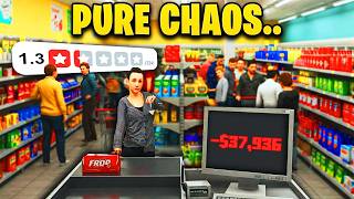 Supermarket Simulator Is PURE Chaos...