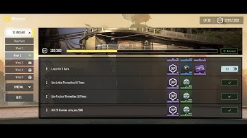 Call of Duty Mobile Kill 20 Enemies Using any SMG  | Week 2 New Challenges Complete 💯✅