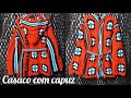 CASACO COM CAPUZ DE CROCHÊ #marcialobocroche #crochetearrings