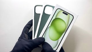 Unboxing iPhone 15 Green & Camera Test 4K | SOUNDPEATS Air4 Pro