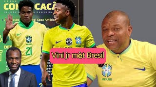D’après Rudy Yo remèt Vinicius ekip li/ et li felisite Dorival paskel pa rele Casemiro Neymar…