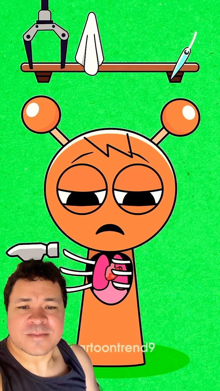 OREN ESTÁ TODO MACHUCADO  ? #mayumigames #sprunki #shortsvideo #youtubeshorts