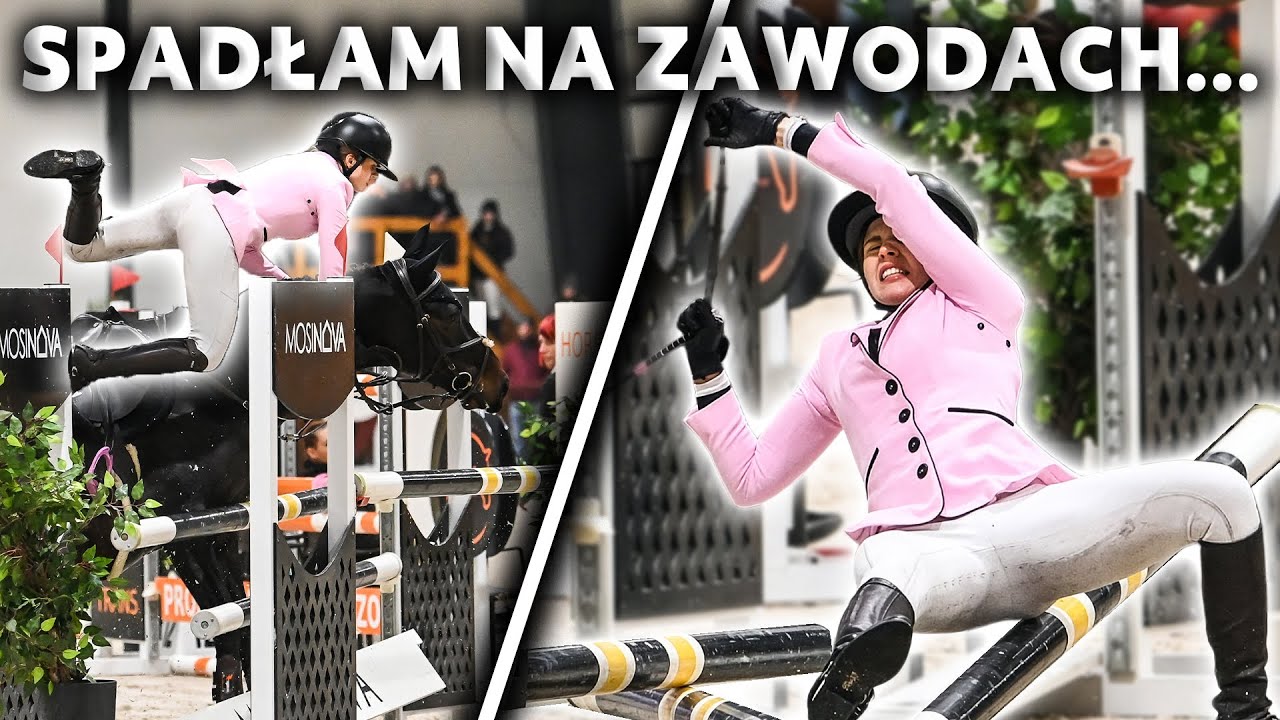 SPADŁAM NA ZAWODACH... 🤕 | Znowu mamy kryzys? 😢| Vlog z zawodów konnych 🐴