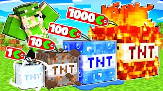 MINECRAFT nur mit TNT DURCHSPIELEN