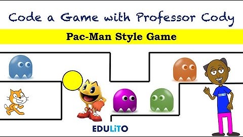 Code a Pac-Man Style Game using Scratch - Prof Cody Teaches Kids to Code. #coding #games #scratch