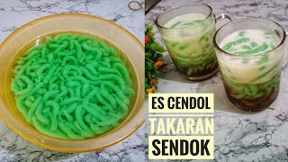 RESEP ES CENDOL TAKARAN SENDOK
