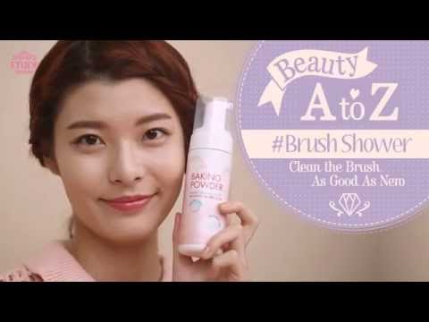 beautycon [Beauty A to Z] Brush shower time! Wash them all the time!