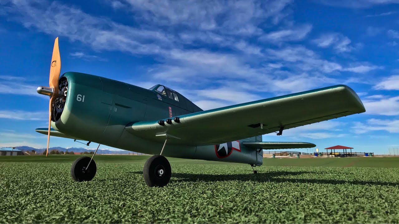 Tower Hobbies F6F Hellcat 4S Performance Flight w/ Tomcat P4802 3510-1080KV Brushless Outrunner