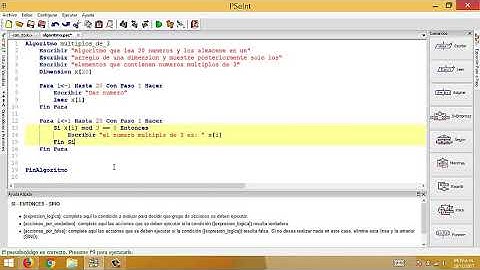 multiplos de 3 en PSeInt