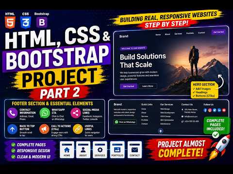 Project 2 - HTML, CSS and Bootstrap Part 2 - YouTube