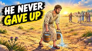 People used to make fun of that poor farmer... but he never lost heart.