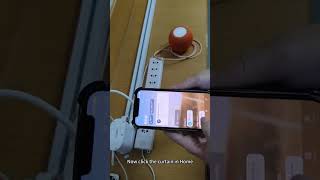 Conectare nativa motor pentru draperii EM6 Matter cu iOS prin HomePod!