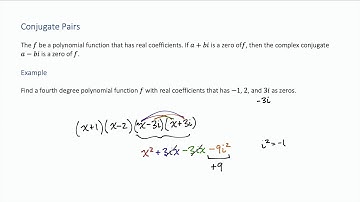 The Conjugate Pairs Theorem