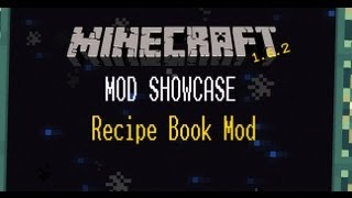 Mod Showcase :: Recipe Book Mod :: Minecraft 1.6.2