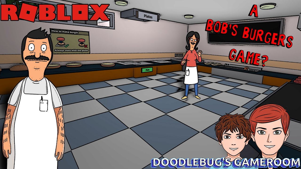 We Got Jobs At Bob S Burgers Cook Burgers Doodlebug S Roblox Gameplay Youtube - roblox bob's burgers