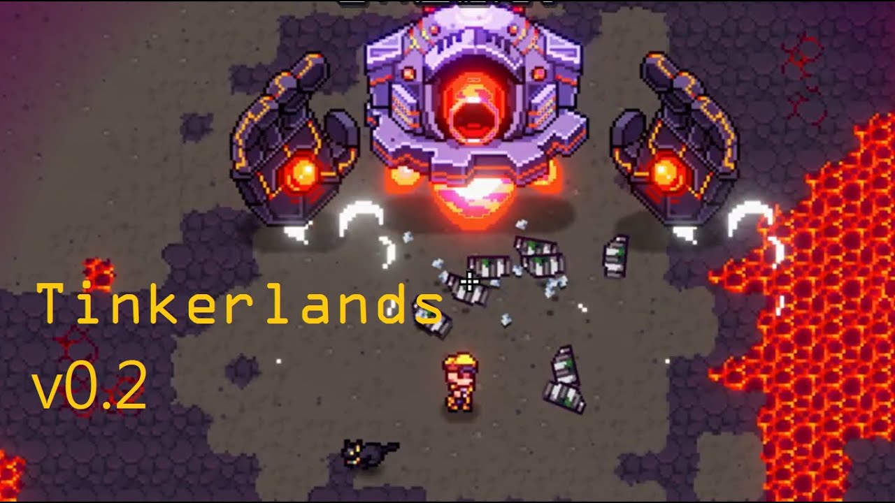 Tinkerland v0.2更新物品與功能 (寵物/旗幟/NPC與新飾品等)