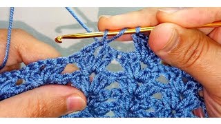 الدرس ال 5  // للمبتدئين تعليم الكروشية  crochet stitches for beginners 5 / قناة كروشية تي في