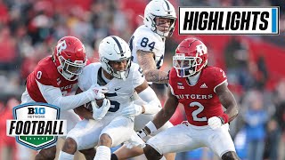 Penn State at Rutgers | Highlights | Big Ten Football | Nov. 19, 2022