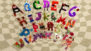 🌌 FUNNEL ALL CURSED ALPHABET LORE (A-Z) FAMILY SPARTAN KICKING Garry's Mod