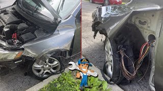 Customer States Their Tire Exploded Randomly And Wires Are Showing