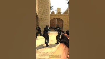 Counter strike source dust 2 map gameplay #counterstrike2 #cstrike16 #cs2 #csgo #cssource #shorts