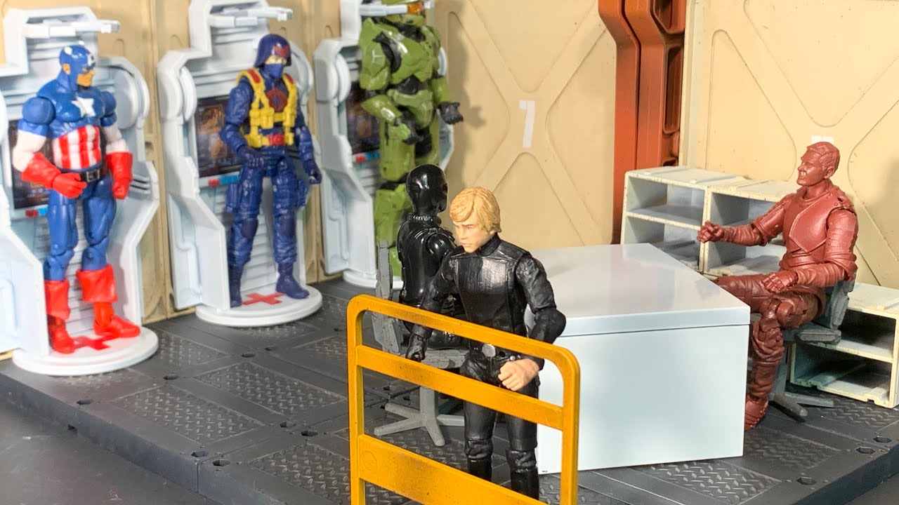 Medical area Mecha Depot Battle for the Stars Joy Toy 1/18 scale diorama Kit review ￼