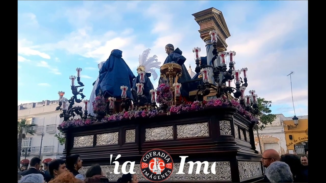 SEMANA SANTA 2024 - VUELTA DE LA HERMANDAD DEL AMOR DESDE SAN JUAN BAUTISTA - CHICLANA DE LA FRONT.