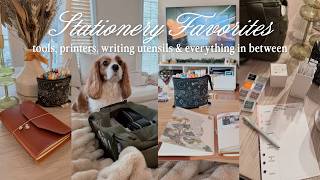 My most used journaling & planning essentials, supplies, tools for creativity 🤩✍🏼