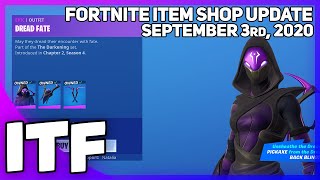 Fortnite Item Shop New Dread Skin Set September 3Rd, 2020 Fortnite Battle Royale