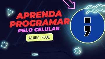 Como PROGRAMAR e criar ALGORITMOS pelo CELULAR