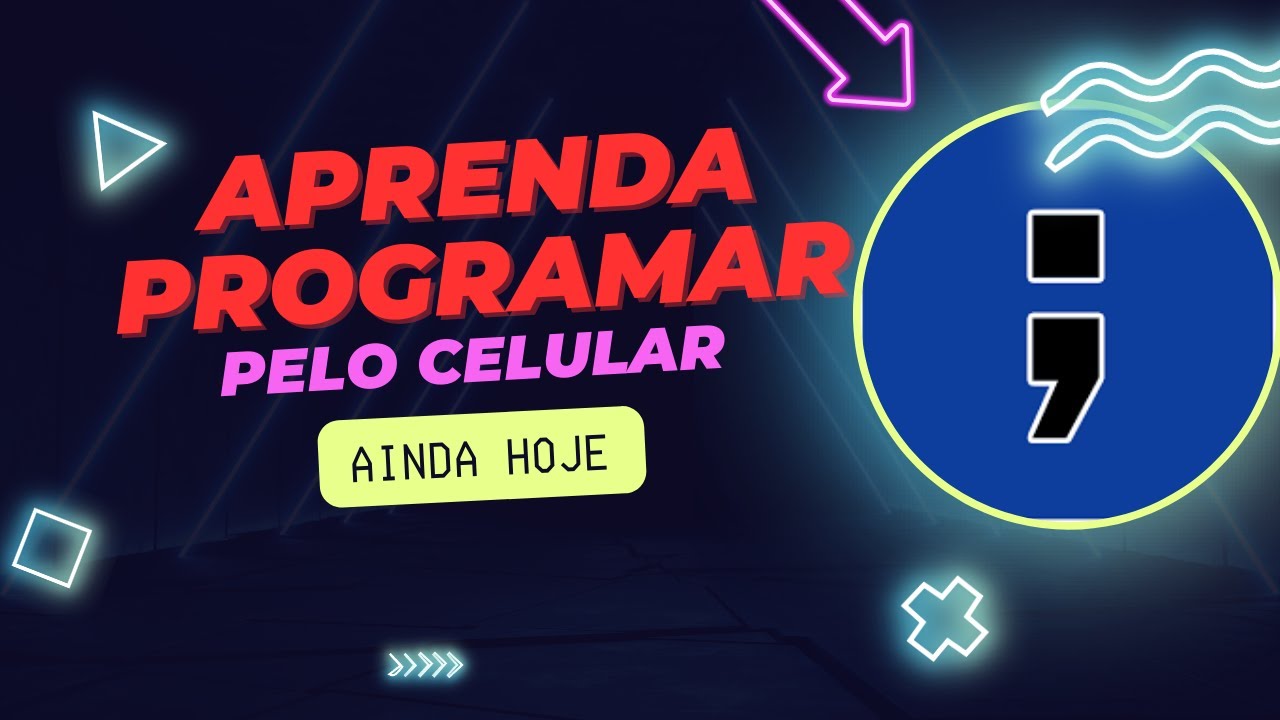 Como PROGRAMAR e criar ALGORITMOS pelo CELULAR - YouTube