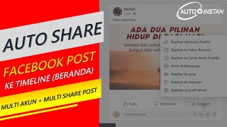 BOT AUTO SHARE FACEBOOK POST TO TIMELINE