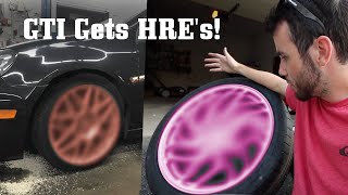 HRE WHEELS for my Mk6 GTI!