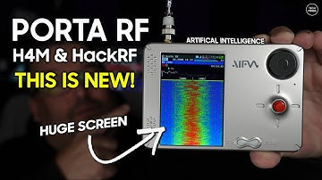 PortaRF - Een NIEUWE HackRF PortaPack-combinatie in één enkel bord