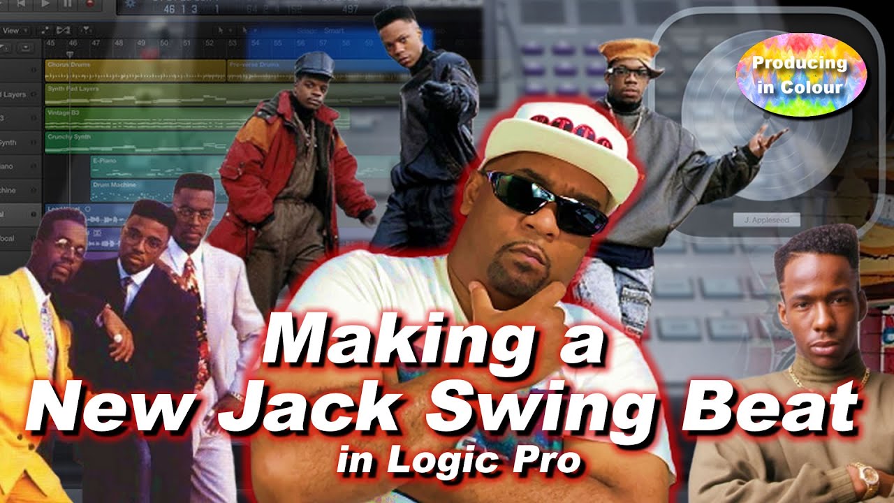 Как создать новый бит Jack Swing в Logic Pro