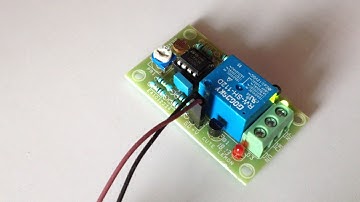 Dark Activated Switch Using LM393 Comparator