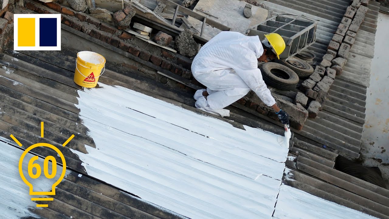 Indian slums get cool roofs to combat extreme heat