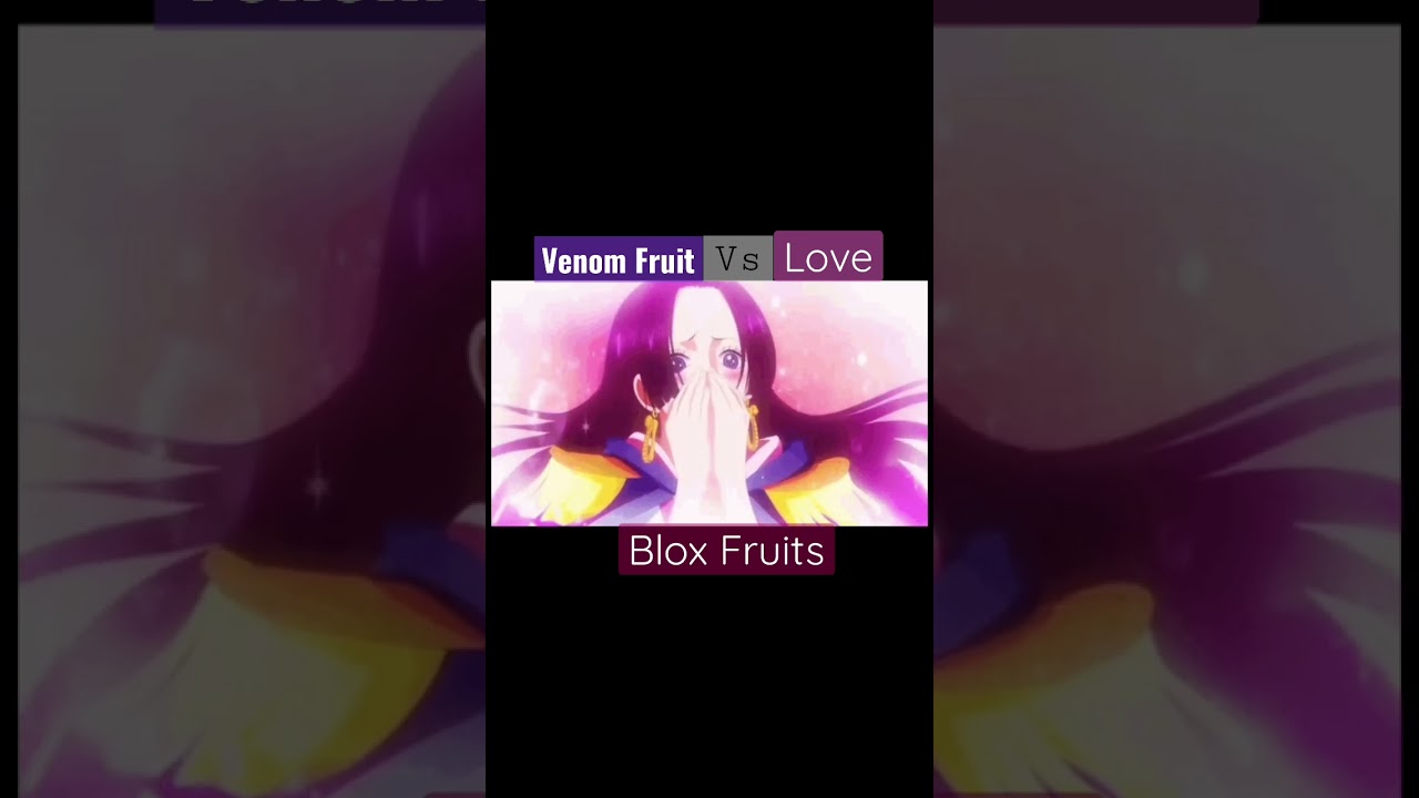 Replying to @Ryuk577075 Blox Fruits Venom Vs One Piece Venom #bloxfrui, blox  fruit vs one piece