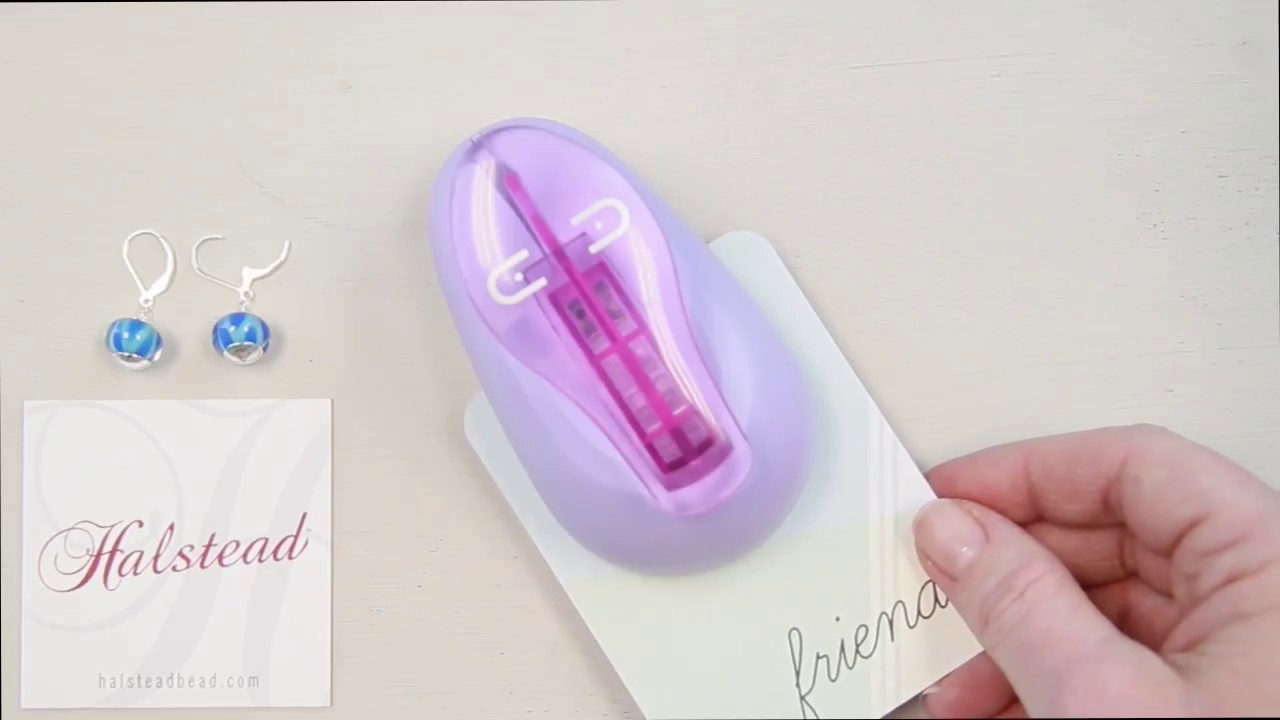 How To Use A Leverback Earring Card Punch How To Use A Leverback Earring Card Punch