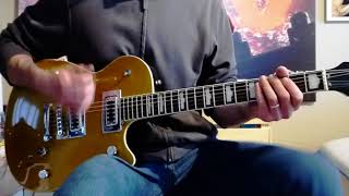 Video thumbnail of "Playing "WHOLE LOTTA ROSIE" rhythm guitar parts | Just4Mal"