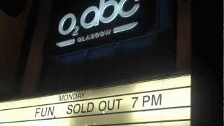 Fun. Sold Out at the o2 ABC