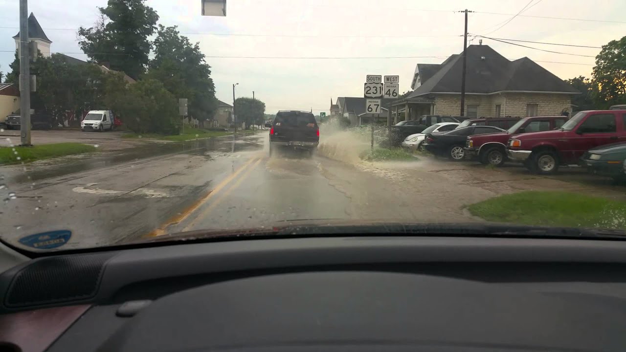 Driving Through Spencer after a decent Rainfall YouTube