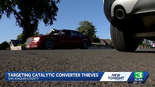 San Joaquin County moves to crack down on catalytic converter thefts with new ordinance