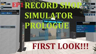 RECORD SHOP SIMULATOR PROLOGUE EP1