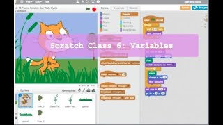 GirlsCodeIt Scratch Session 3 Lesson 6: Variables