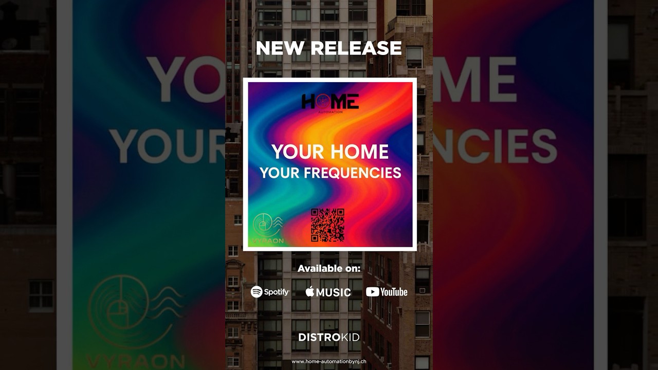 ✨ Your Home, Your Frequency – by Home Automation & Vyraon ✨ #art #tech #humantech